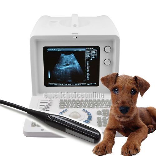Veterinary vet ultrasound scanner with rectal probe external 3d software kits for sale
