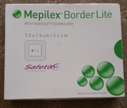 1 box / 5 Units Mepilex Border Lite REF: 281200 Exp. 2017/04