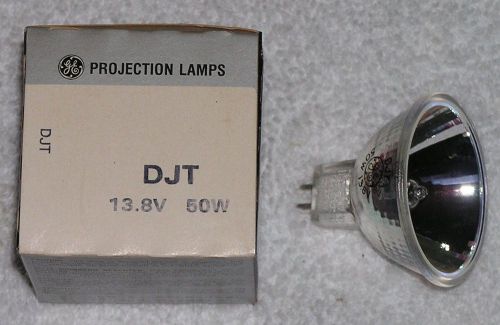 General Electric DJT 50 Watt 13.8 Volt Projector Projection Lamp Microfilm Bulb
