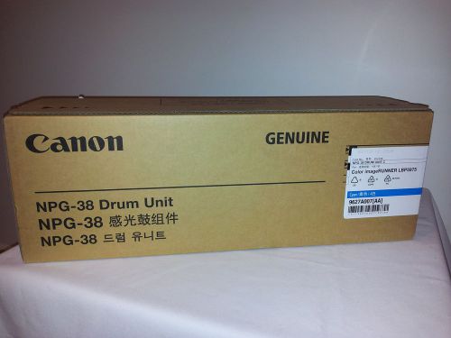 GENUINE CANON NPG-38 Drum Unit Cyan