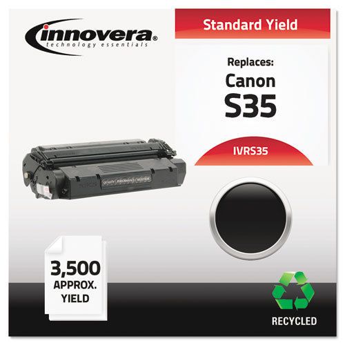 Inovera s35 compatible remanufactured toner, 3500 page-yield, black, ea - ivrs35 for sale