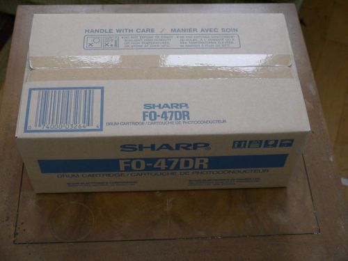 SHARP GENUINE FO-47DR (FO47DR) OEM DRUM CARTRIDGE (NEW IN SEALED RETAIL BOX)