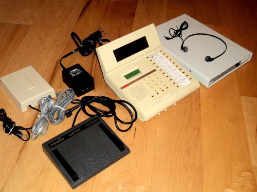 LANIER LX-219 Complete Transcriber System VoiceWriter compatible (USED)