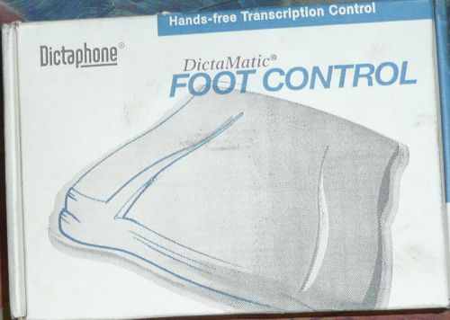 Dictaphone DictaMatic Foot Control Hands-Free Transcription control pedal 177557