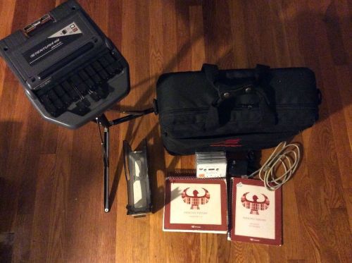 STENOGRAPH STENTURA 400SRT REALTIME ELECTRIC WRITER w/CASE and PHOENIX THEORY