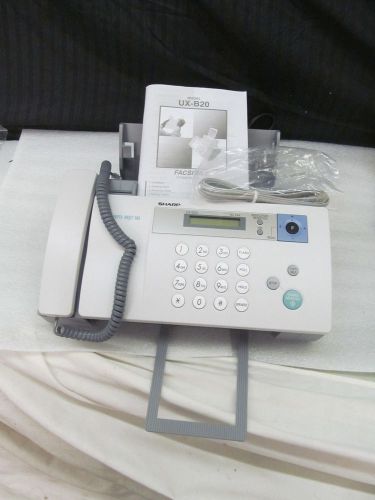 Sharp UX-B20 Plain Paper Inkjet Fax Machine (SMALL HOME/OFFICE)