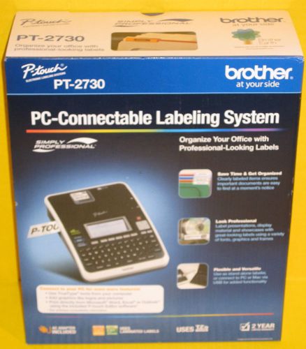 Brother P-Touch PT-2730 Label Thermal Printer NEW