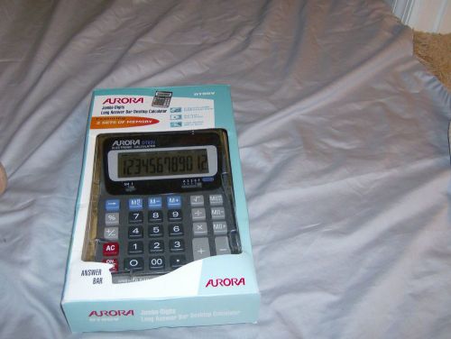 Aurora Desktop Calculator Model No. DT85V