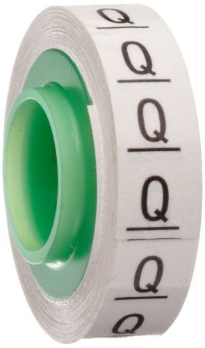 3M Scotch Code Wire Marker Tape Refill Roll SDR-Q Printed with &#034;Q&#034; (Pack of 10)