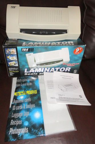 9 x 12 TDE SYSTEMS Laminating Machine MODEL HL-912- Great Condition!!!