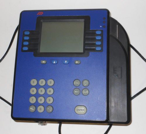 ADP Kromos Model 4500 Ethernet Time Clock 8602004-401