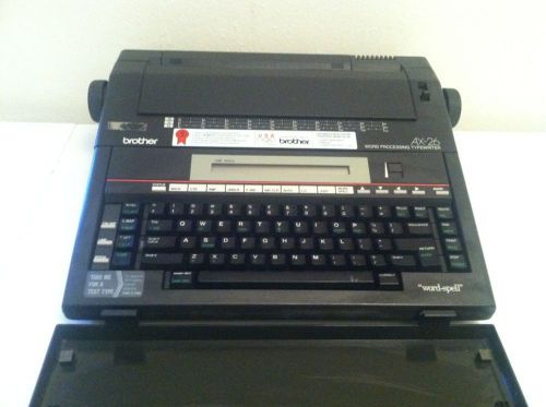 BROTHER Brand Electronic Typewriter &amp; Word Processor # AX-26 with Cover!