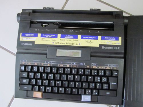OLD CANON SPELL CHECKER IN WORKING CONDITION WORD PROCESSOR TYPEWRITE