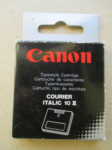 CANON TYPESTYLE CARTRIDGE  - Courier Italic 10 II - NEW