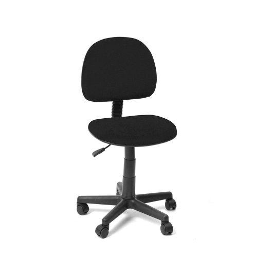 Black Comfortable Mesh Seat Fabric Chrome Executive Office Computer Desk Chair