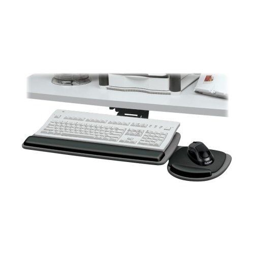 Fellowes fully adjustable keyboard &amp; mouse tray - 855193 for sale