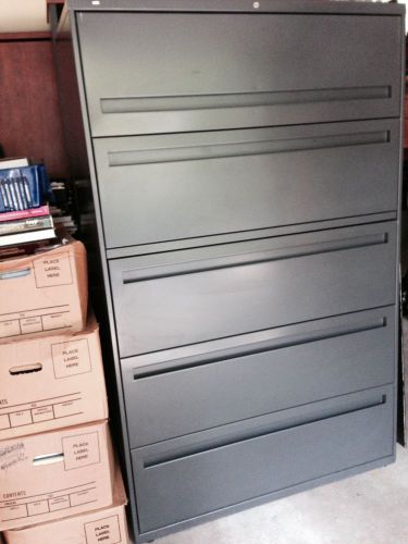 Hon company 800 series five-drawer lateral file (excellent condition) for sale