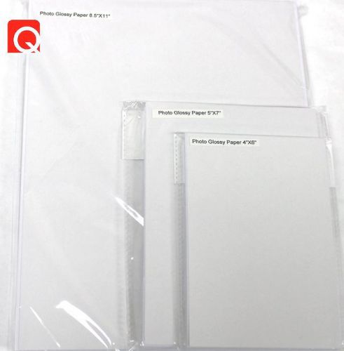Premium Glossy Inkjet Photo Paper Standard Size 5 x 7 inches (240g)
