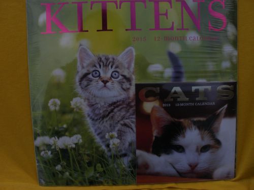 2015 Kittens Wall Calendar+ BONUS Mini Calendar