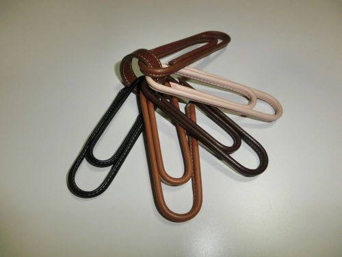 COACH Bleecker Leather Paper Clips / Paper Weight