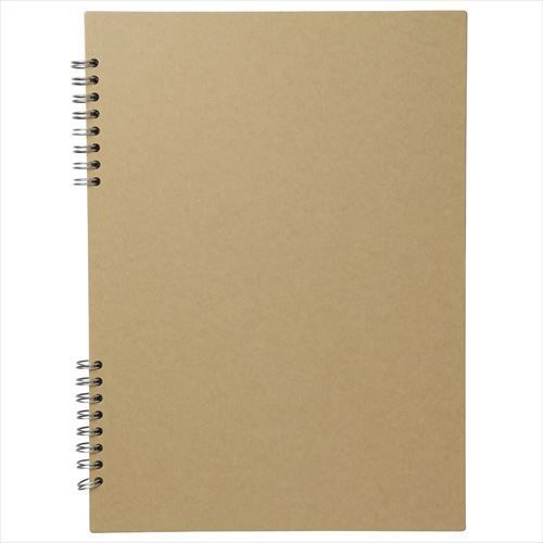 MUJI Moma Craft double ring record book A4 20 sheets from Japan New