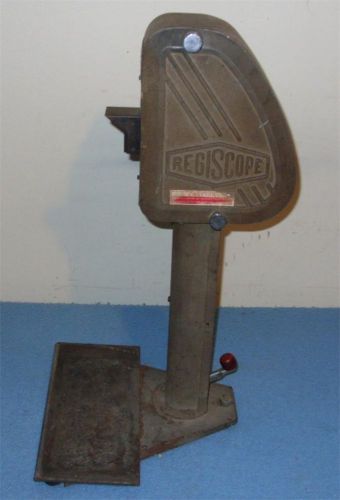 Rare Vintage Regiscope Camera from the 50s for Banks, Retail &amp; Rental Locations