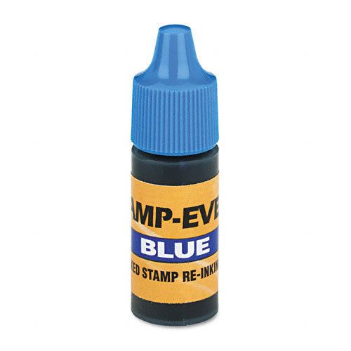 U. s. stamp &amp; sign refill ink for clik! &amp; universal stamps, 7ml-bottle, blue for sale