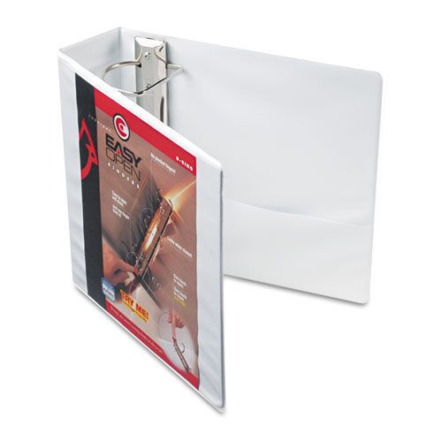 Easy open clearvue locking slant-d ring binder, 3&#034;, white for sale