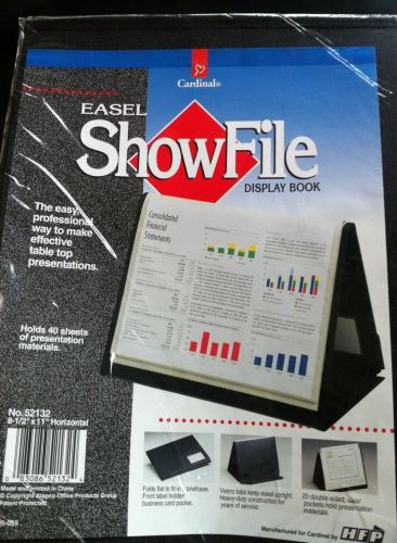 Cardinal Easel ShowFile Presentation Book, Horizontal - #52132