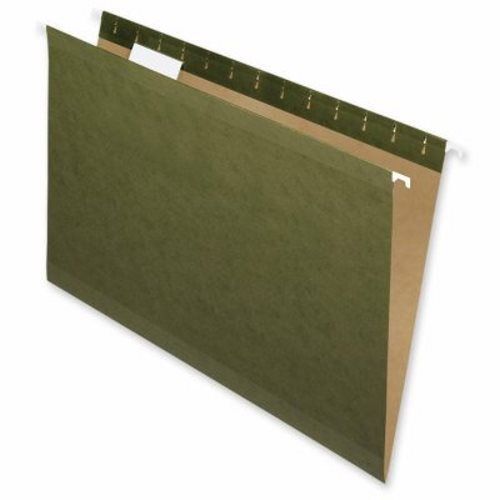 Nature Saver Hanging File Folders,Recycled,1/5 Cut,Legal,25/BX,Green (NAT08652)