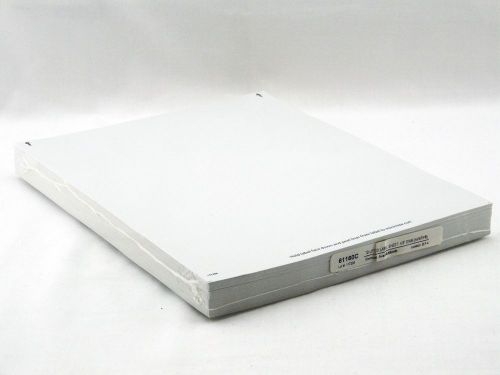 NEW PACK 200 Blank WHITE Gloss CD/DVD LABELS 2 UP Per Sheet 100 SHEETS 61160C