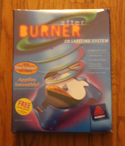 Brand New!  Never Used!  Avery Brand After Burner CD Labeling System