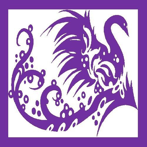 30 Custom Unique Purple Art Personalized Address Labels