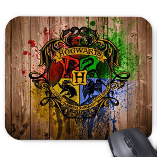 Harry Potter Wood Logo Mousepad Mouse Mat Cute Gift