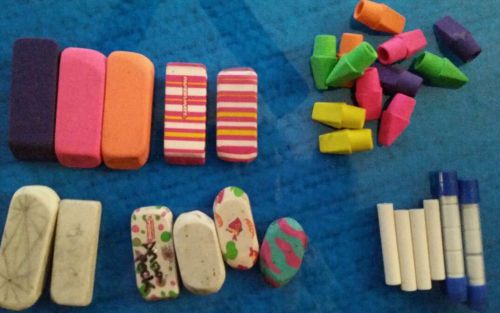 Erasers for sale