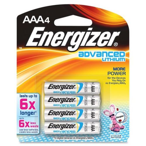 ENERGIZER-BATTERIES EA92BP-4 ENERGIZER LITHIUM AAA 4 PACK