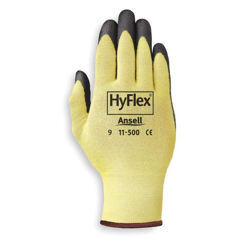 Cut Resistant Gloves, Yellow/Black, XL, PR 11-500-10