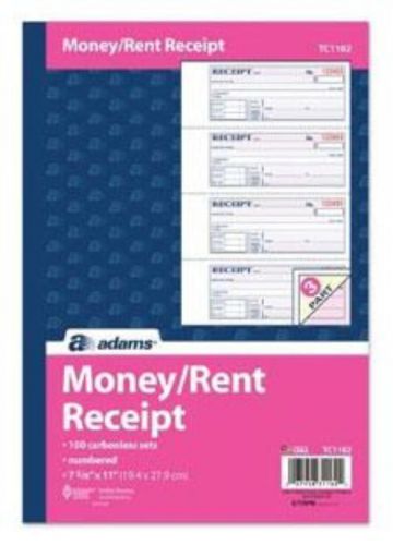 Money/Rent Receipt Book Carbonless 3-Part 100 ST/BK