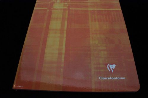 Clairefontaine Staplebound Notebook  8&#034; X 11&#034; Graph Orange