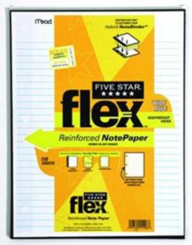 Mead Five Star Reinforced Filler Paper Wide Ruled 110 Count