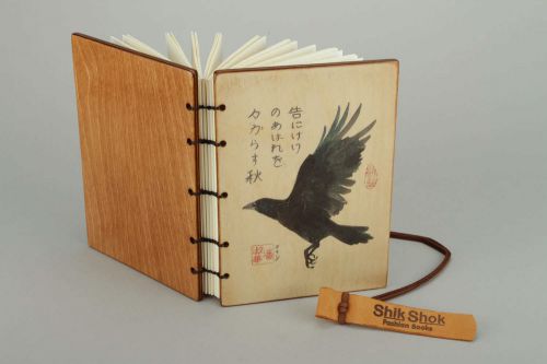 Design handmade notebook &#034;Raven of the East&#034;