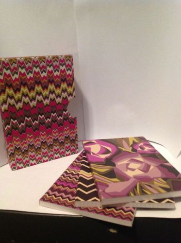 NEW Missoni for Target Mini Journal Set 3 Purple Color Notebook