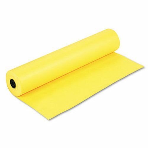 Pacon Rainbow Finish Colored Paper, 35 lbs., 36&#034; x 1000 ft, Canary (PAC63080)
