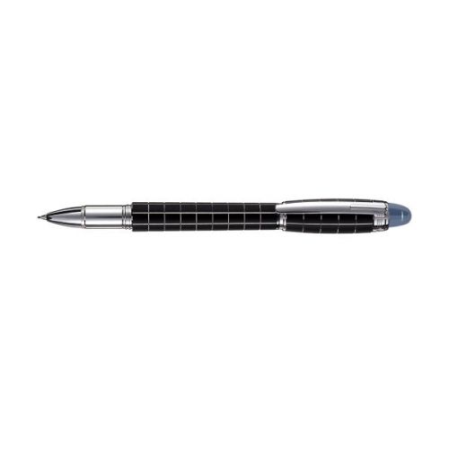 Montblanc Starwalker Black Rubber Platinum Plated Fineliner Pen 08856