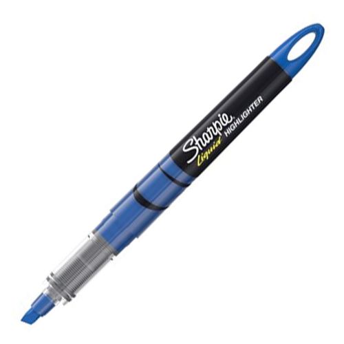 Sharpie Accent Blue Liquid Pen-Style Highlighter Mirco
