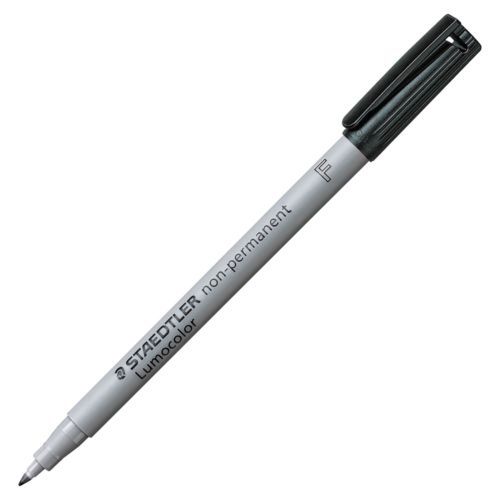 Staedtler lumocolor fine point waterbased marker - ink color: black - (std3169) for sale