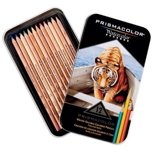 Prismacolor Premier Watercolor Pencil: 12-Color Set