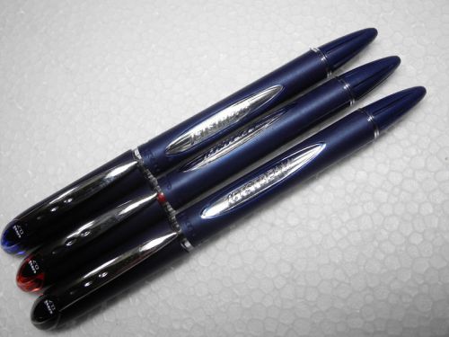 red &amp; blue &amp; black Uni-Ball Jetstream SX-217 0.7mm roller  ball pen smooth