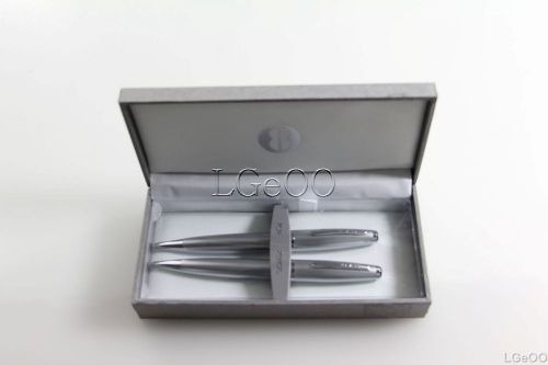 Bill blass bb0121-5 pen and pencil set in satin chrome for sale