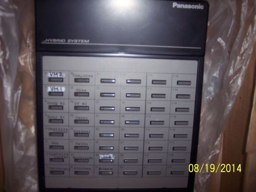 Panasonic kx-t7040 b hybrid system dss console for sale